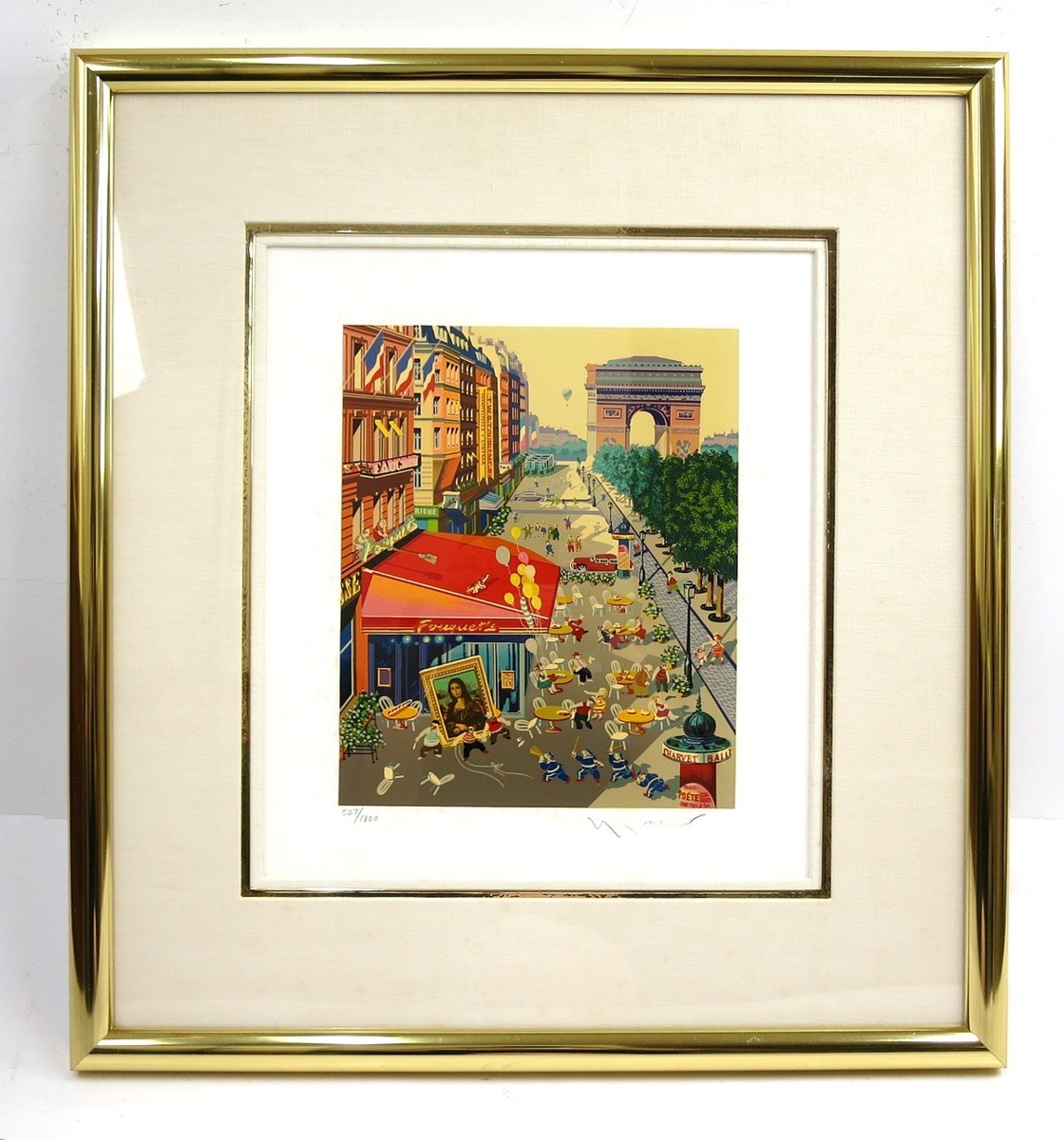  倉 ヒロ ヤマガタ/HIRO YAMAGATA 四大都市シリーズ‐パリ MLLE マーティン ローレンス社 エディションナンバー 507/1000 本物保証(シルクスクリーン)｜売買されたオークション情報、yahooの商品情報 シルクスクリーン