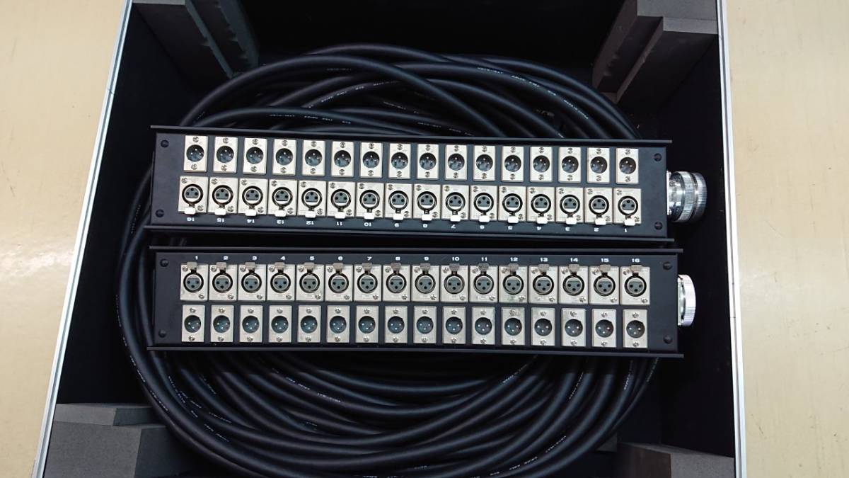 楽器・機材 【動作確認済み】CANARE カナレ 16CH シングルボックス 16B2F1