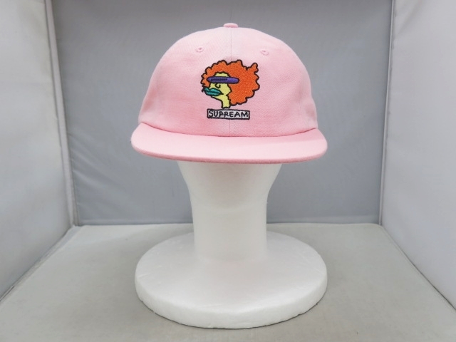 Supreme シュプリーム 17-18AW Gonz Ramm 6-Panel Cap light pink ゴンズ キャップ　美品