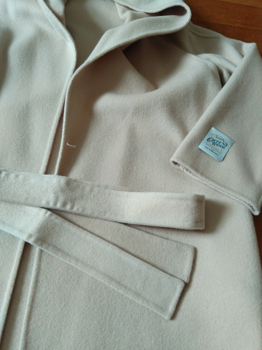 ★JOURNAL STANDARD relumeジャーナルスタンダードレリューム ミルクティーカラー フードコート美品フリーサイズ★