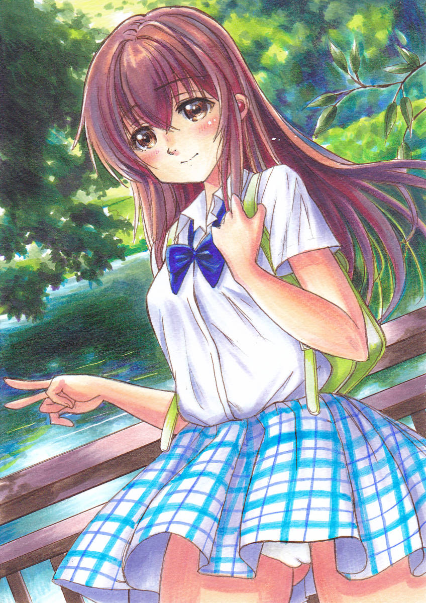 同人手描きイラスト☆リクエスト☆版権・オリジナル☆A4 （ラフ画付