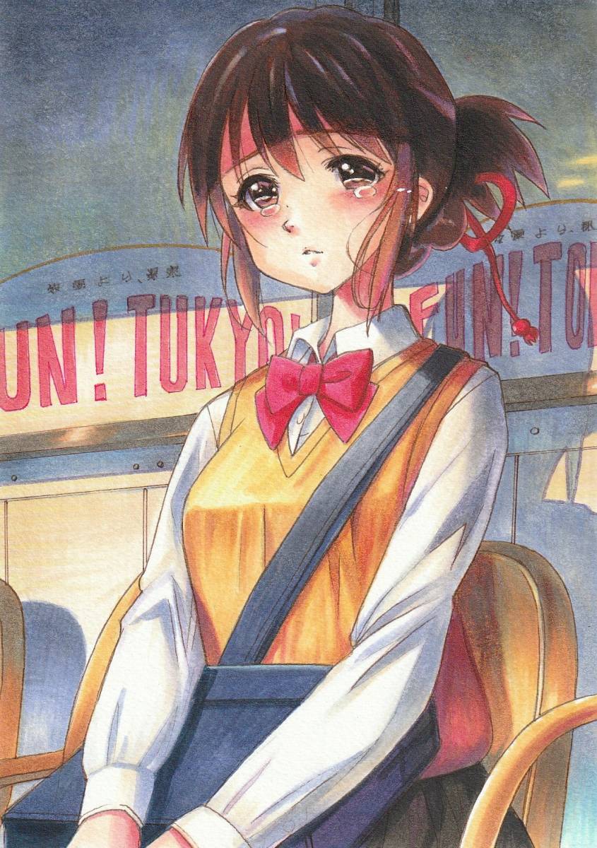 同人手描きイラスト☆リクエスト☆版権・オリジナル☆A4 （ラフ画付