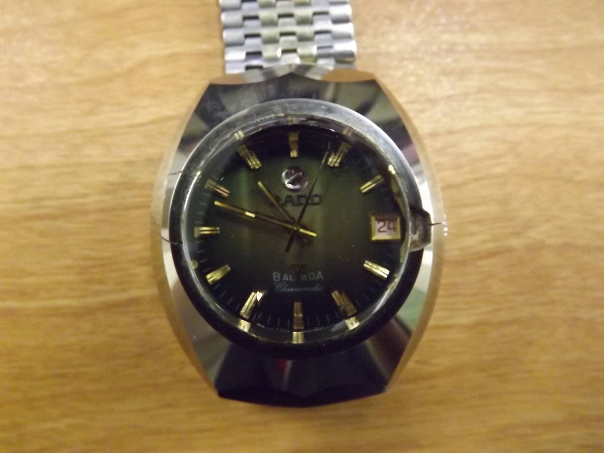 【中古品】RADO ラドー バルボア Ⅴ ファイブ ジャンク RADO BALBOA 