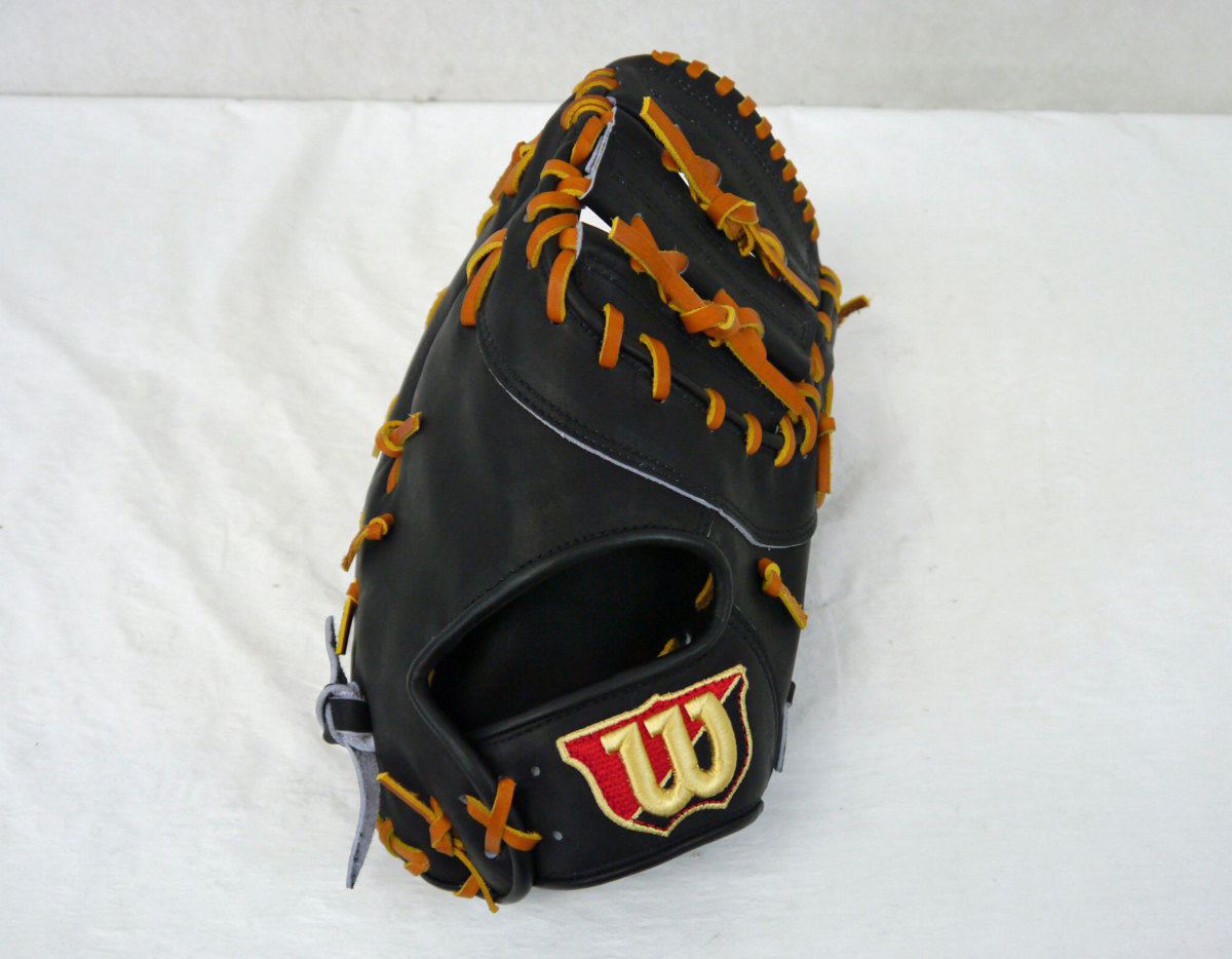 大人気 WILSON 硬式用ファーストミット 一塁手用グラブ セレクト SELECT HBR33N 右手用 ブラック ウィルソン(一塁手用)｜売買されたオークション情報、yahooの商品情報をアーカイブ公開 - オークファン 大人用