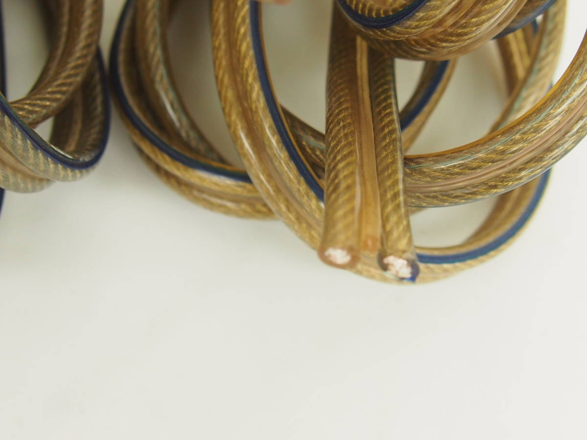 MONITOR COBRA CABLE SILVER 4.00 QMM 5mx2本と 3mx2本 合計16m COBRA