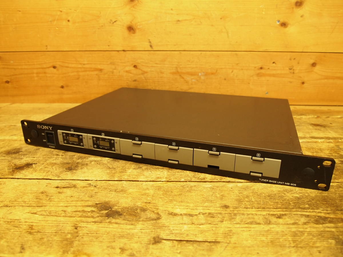 GA JAPAN 01〜17 ☆SONY ソニー MB-806 チューナーベースユニット TUNER BASE UNIT ④