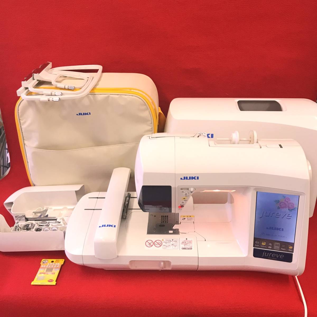 JUKI ジュレーブ jureve ジューキ HZL-010 ⁄jureve HZL-010⁄刺繍機付き 
