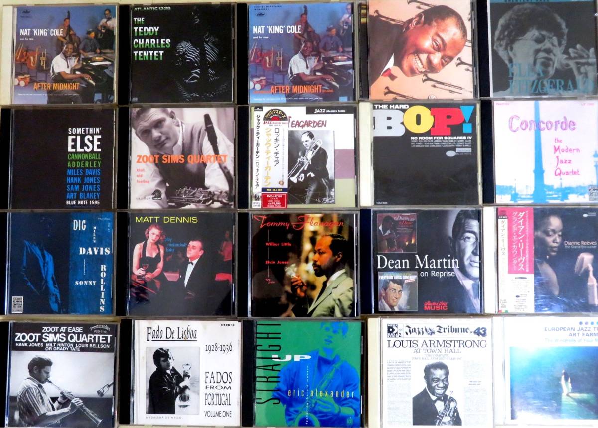 $68e/CDx53/「JAZZいろいろ大量セット/Miles Davis/Chet Baker/Thelonious Monk/Louis Armstrong/Herbie Hancock/80サイズ1個_1