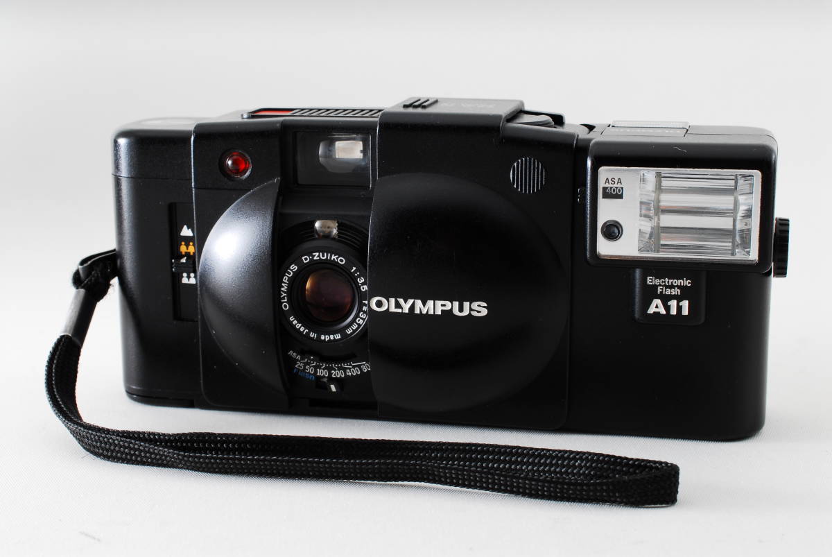 美品値下げ】オリンパスOLYMPUS XA2+A11 コンパクトフィルムカメラ