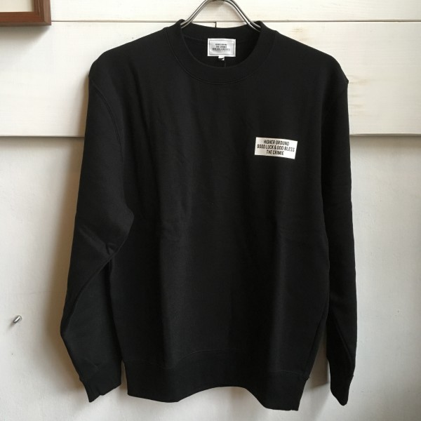 新品未使用/正規品/CRIMIE/クライミー/スウェット/BLACK/Mサイズ