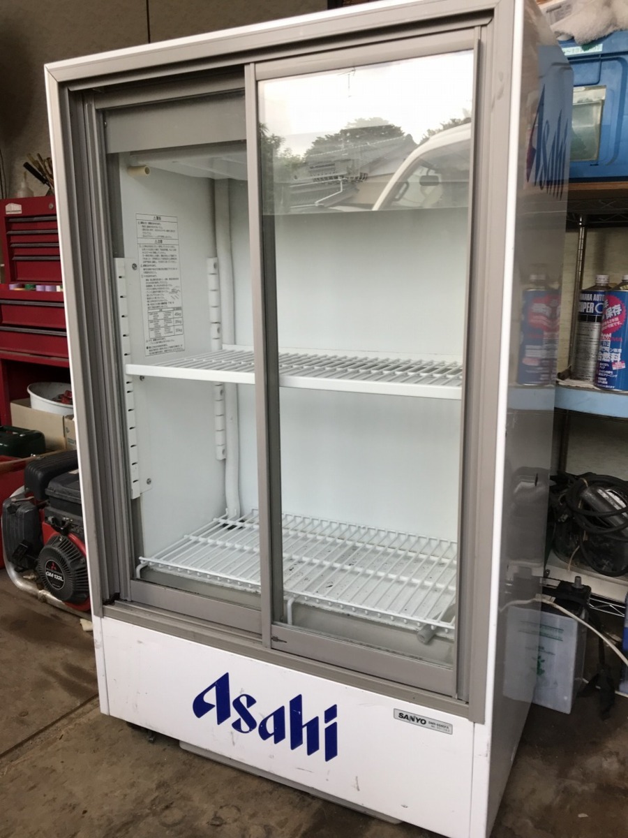 冷蔵ショーケース Asahiロゴ SANYO SMR-SS60FA 100V50Hz60Hz 冷却5