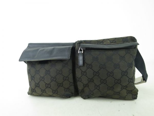 GUCCI グッチ GGキャンパス ウエストバッグ ボディバッグ お洒落な ヴィンテージ(かばん、バッグ)｜売買されたオークション情報、yahooの商品情報をアーカイブ公開 - オークファン かばん、バッグ
