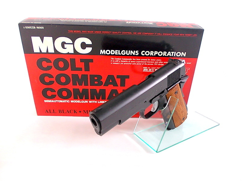 MGC【コルト コンバット コマンダー オールブラック ヘビーウェイト