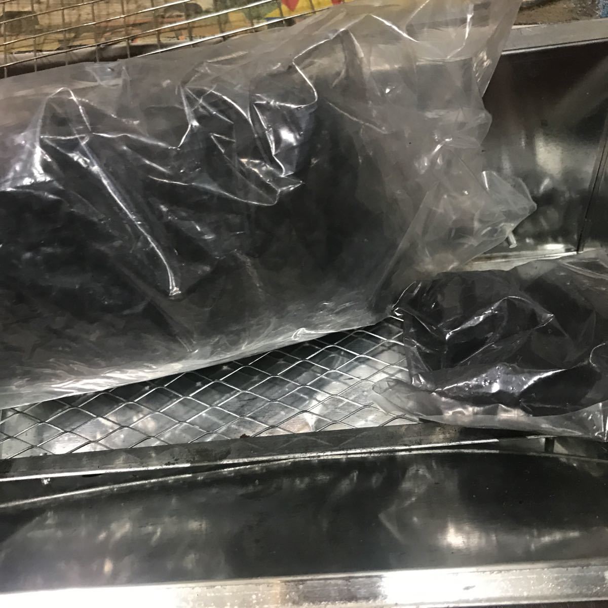 バーベキュー グリル 未使用 炭付き キャンプ レジャー 旅行 ゆうパック80サイズ神奈川県発送_3