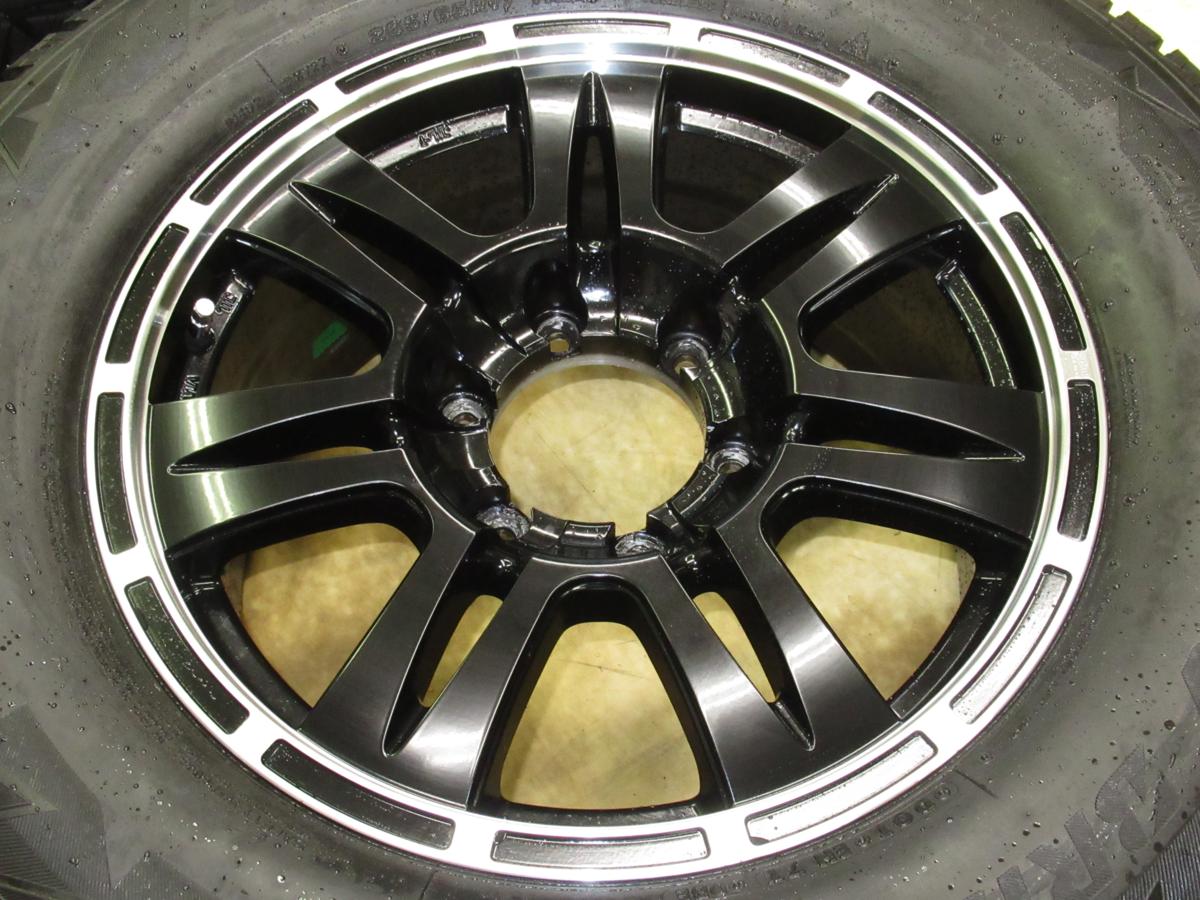 HOT STUFFマッドクロスXD-7C 7.5J-17 off+28 pcd139.7/6H 265/65R17