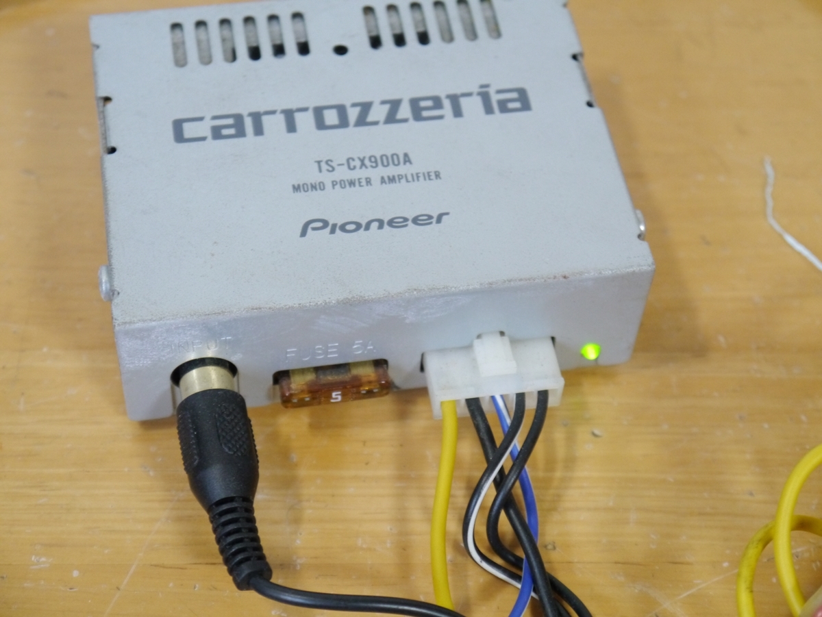 カロッツェリア TS-CX900A センタースピーカー専用アンプ付
