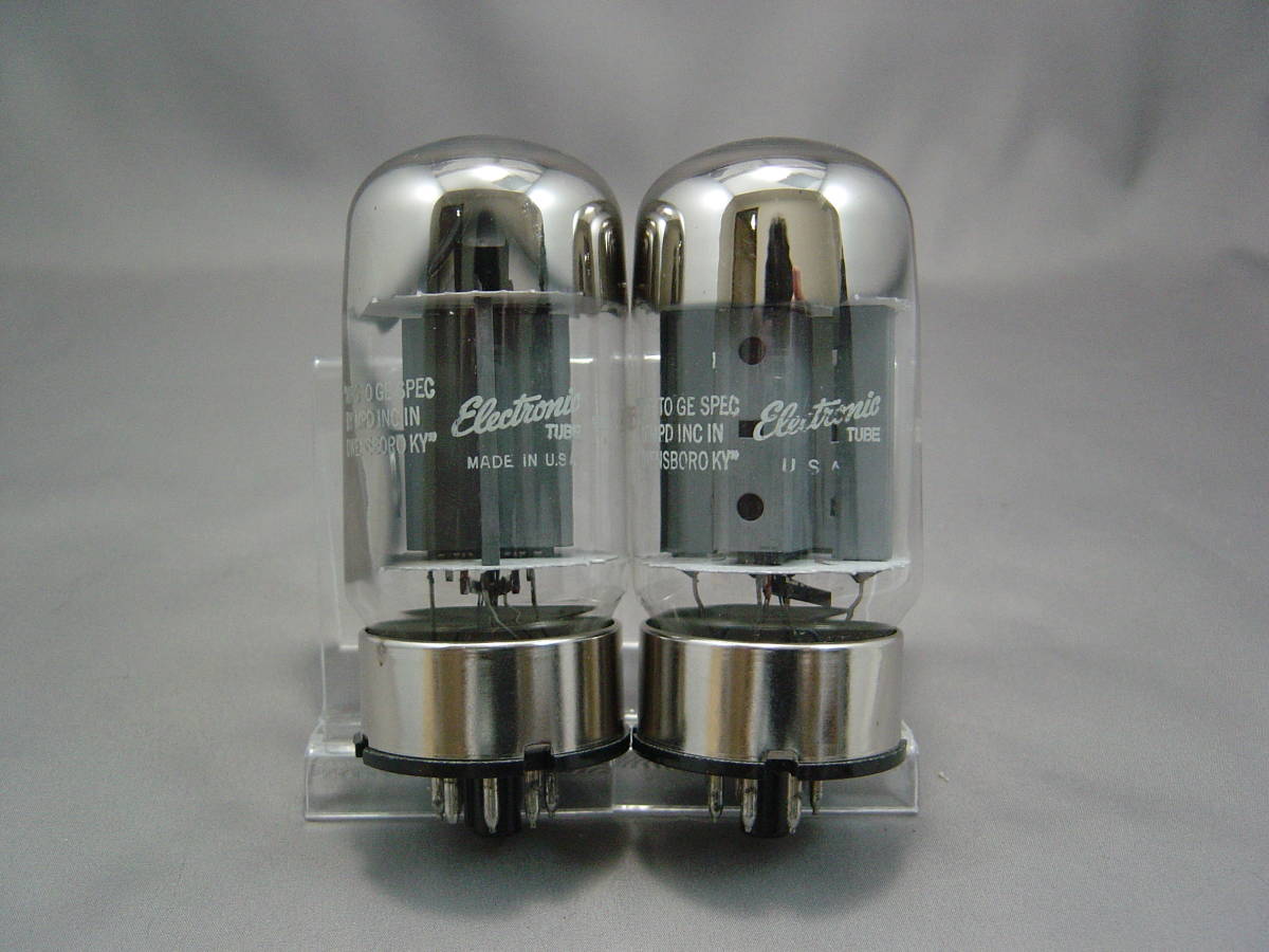 GE 6550A 真空管 　動作確認済中古品 3本セット　米国 USA 製 GE 6550A 真空管 動作確認済品 3本セット 米国 USA 製 GE 6550A 真空管
