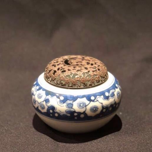 うぶ荷 益子焼 藤野純一 布目葡萄文 壷 花瓶 花入 花器 共箱 骨董品 古