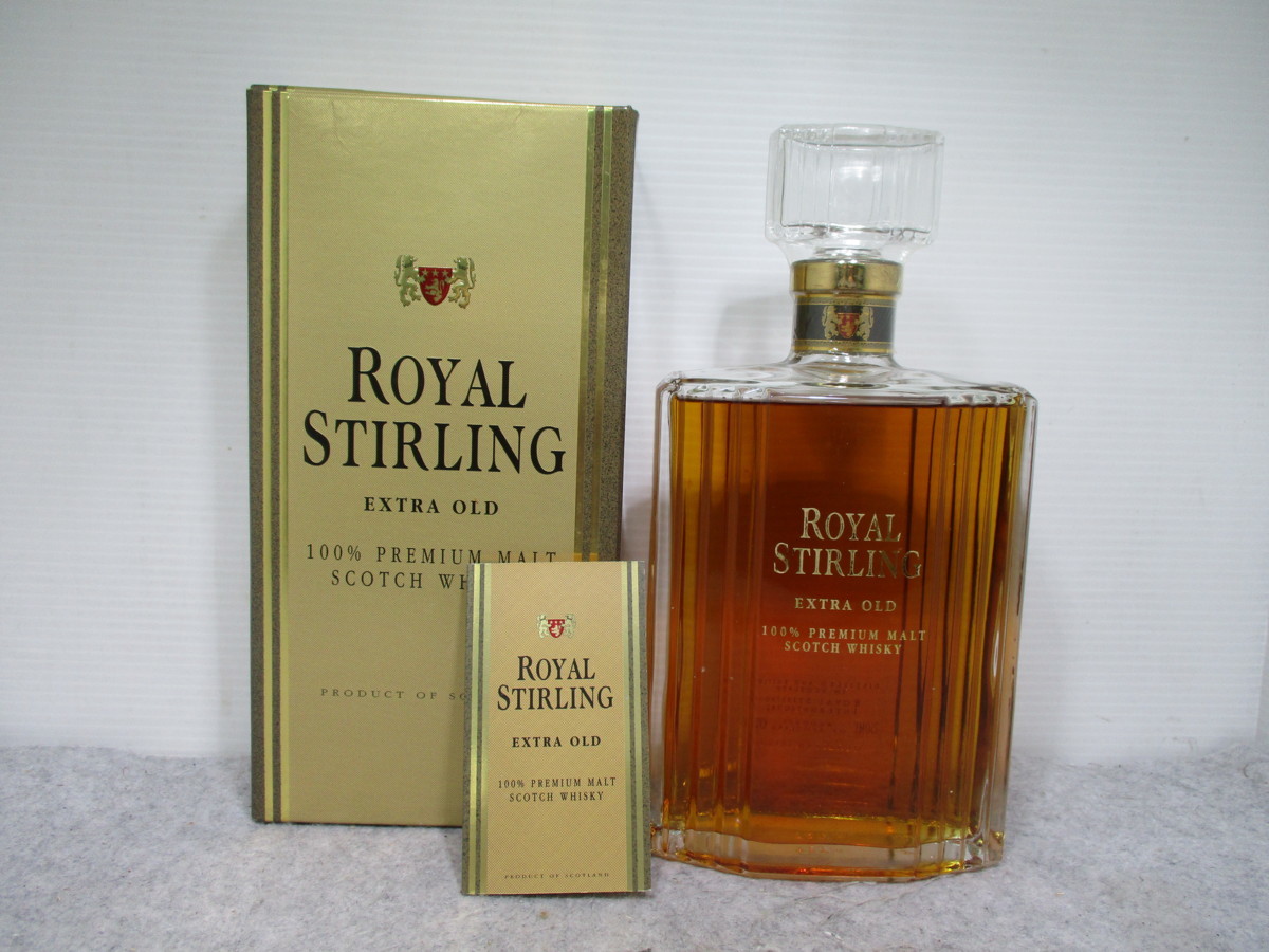 ROYAL ロイヤルスターリング STIRLING Royal extra 750ml Stirling Old 