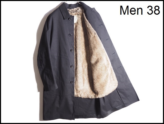  U3400P MACKINTOSH マッキントッシュ&times;ロンハーマン エコファーライナー付 ゴム引きコート DUNKELD ダンケルド 黒 38/M 秋 春 rb(男性用)｜売買されたオークション情報、yahooの商品情報をアーカイ 男性用