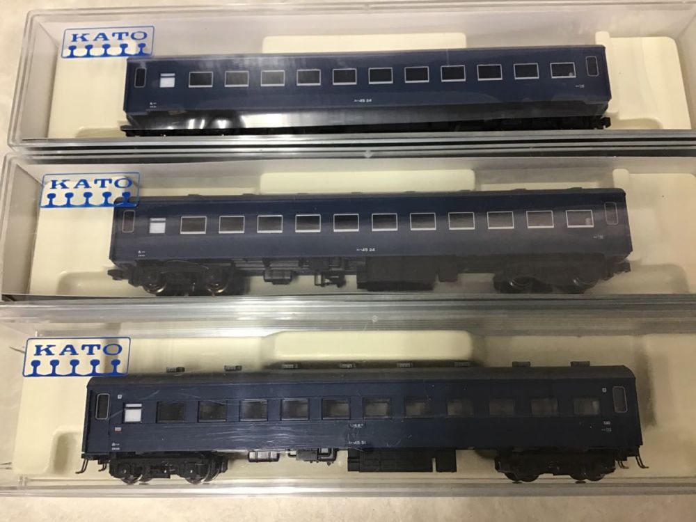 KATO Nゲージ スハフ42 ブルー、オハ47、スハフ44 他 /鉄道模型