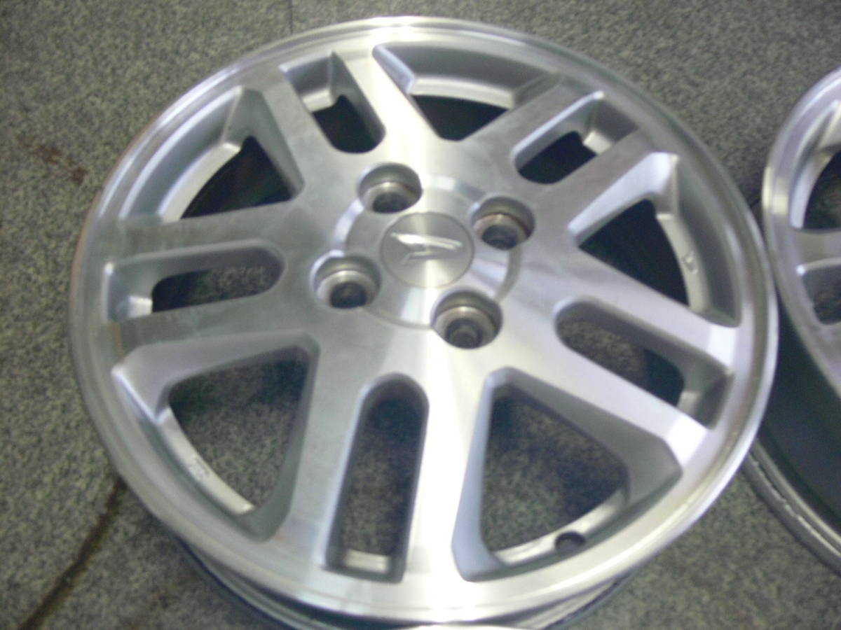 himawareダイハツ ☆ダイハツ純正アルミホイール/15インチ☆ 純正鉄
