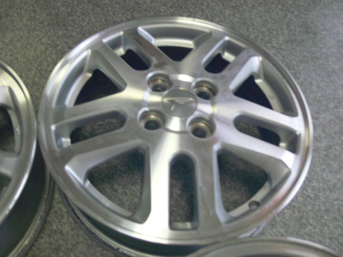 送料込み　ダイハツ　ホイール4本SET 【注意点有り】② ダイハツ純正アルミホイール 15x4 1/2J 45 4本 4穴 ホイール 【公式通販】