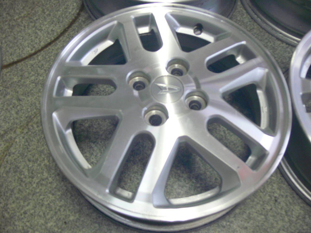 ダイハツ純正アルミホイール 15x4 1/2J 45 4本