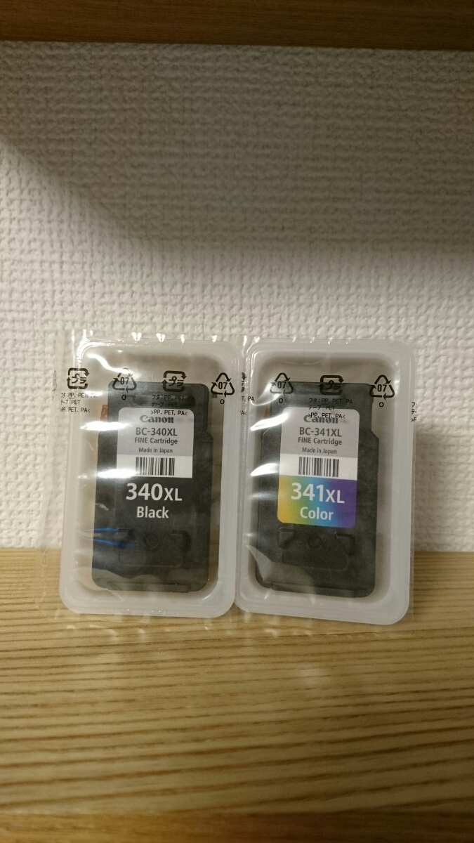 Canon 純正インク BC-340XL・BC-341XL セット　