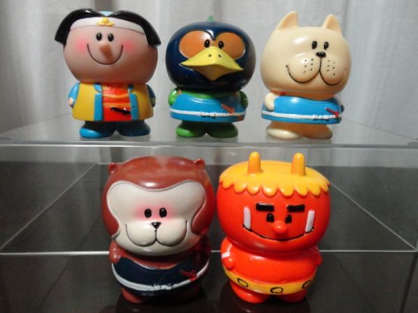 協和銀行 桃太郎 ソフビ貯金箱 広告、ノベルティグッズ キャラクター