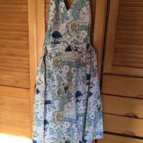 JAL JALスチュワーデス エプロン 美品 CA エプロン 6代目