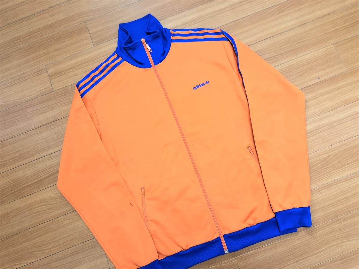 爆買い，お得 05年 ADIDAS ORIGINALS ジャージ オレンジ sizeXL ビンテージ ATP オリジナルス フランス RUN DMC 2005年(ジャンパー、ブルゾン)｜売買されたオークション情報、yahooの商品情報をアーカイブ公開 - オーク 男性用