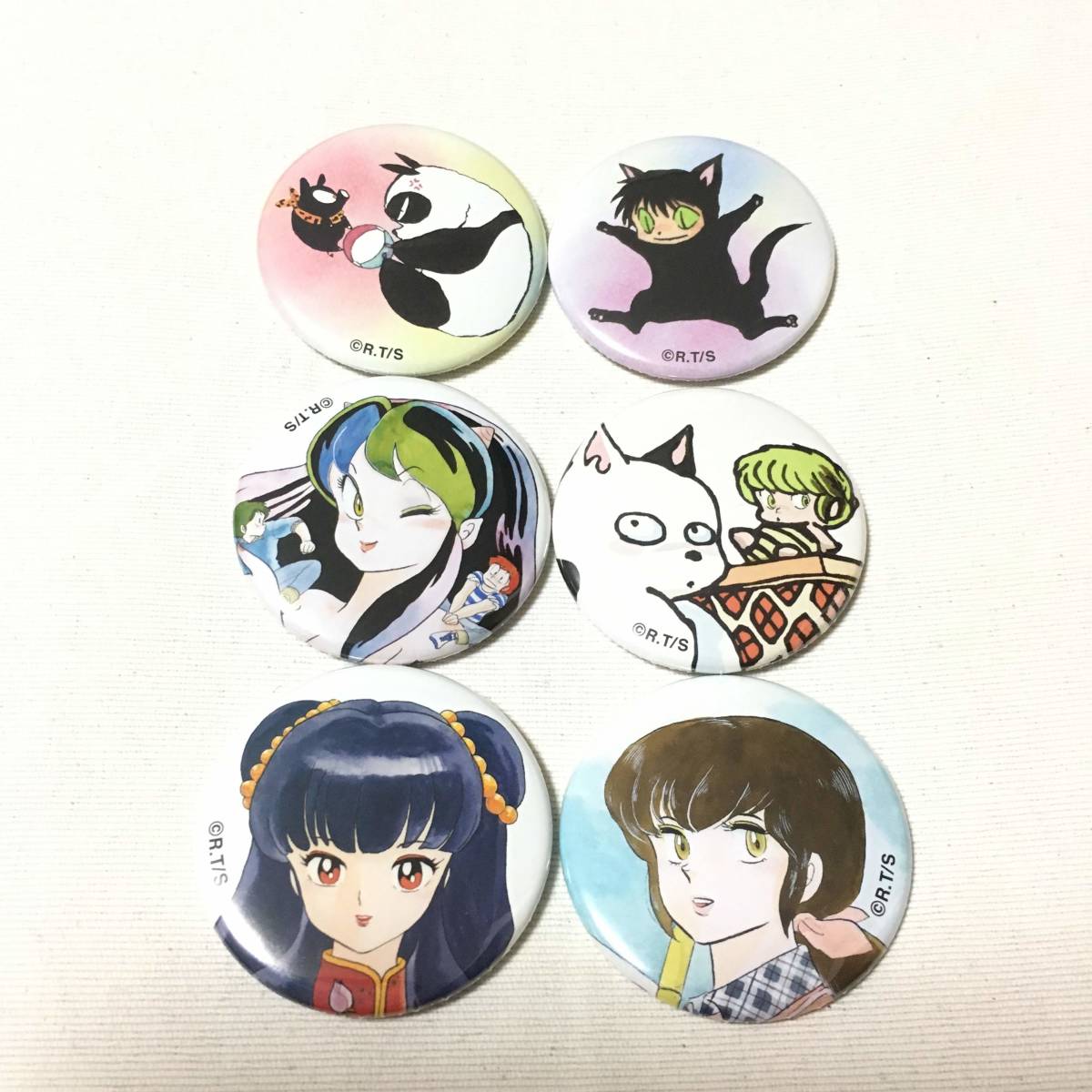 高橋留美子 るーみっくコレクション キャラバッジコレクション 缶