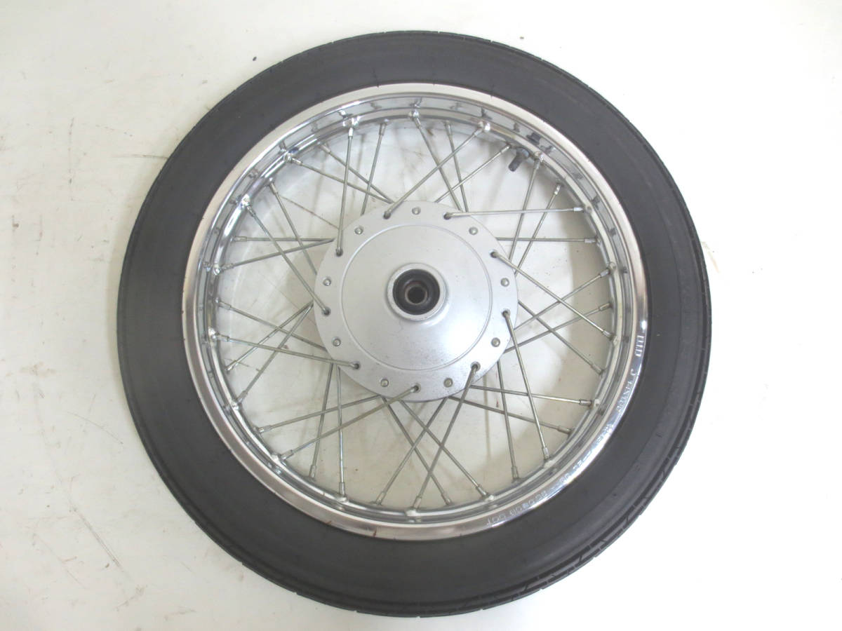 H1160 ◇ HONDA ホンダ 郵政カブ (MD50) 純正フロントホイール H1160 ◇ HONDA ホンダ 郵政カブ (MD50) 純正フロントホイール