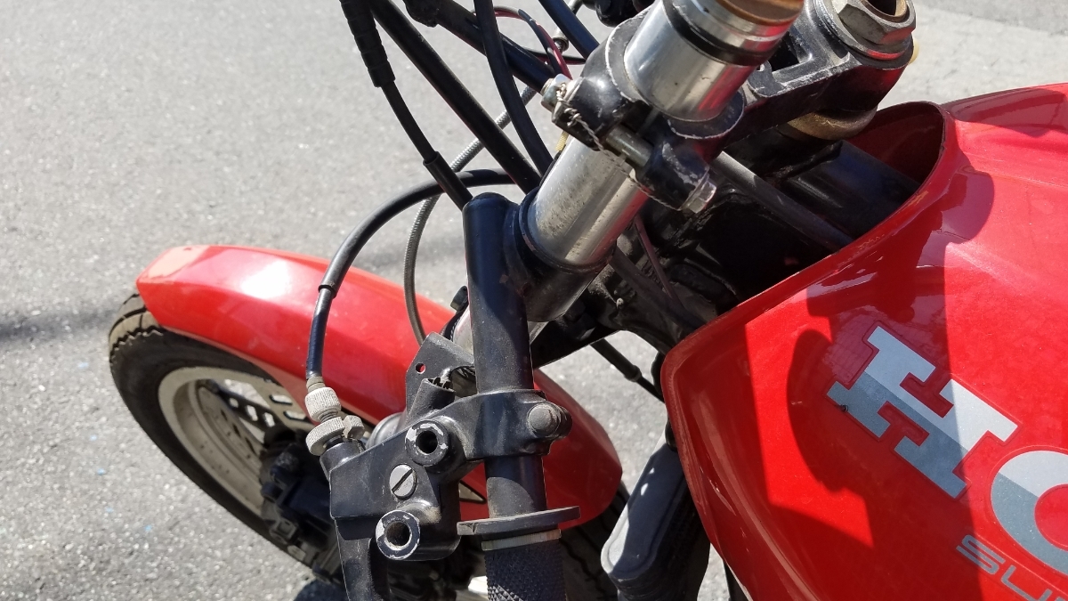 BEET CBX400F RSCハンドル レーサー 希少 セパハン 35π 当時物