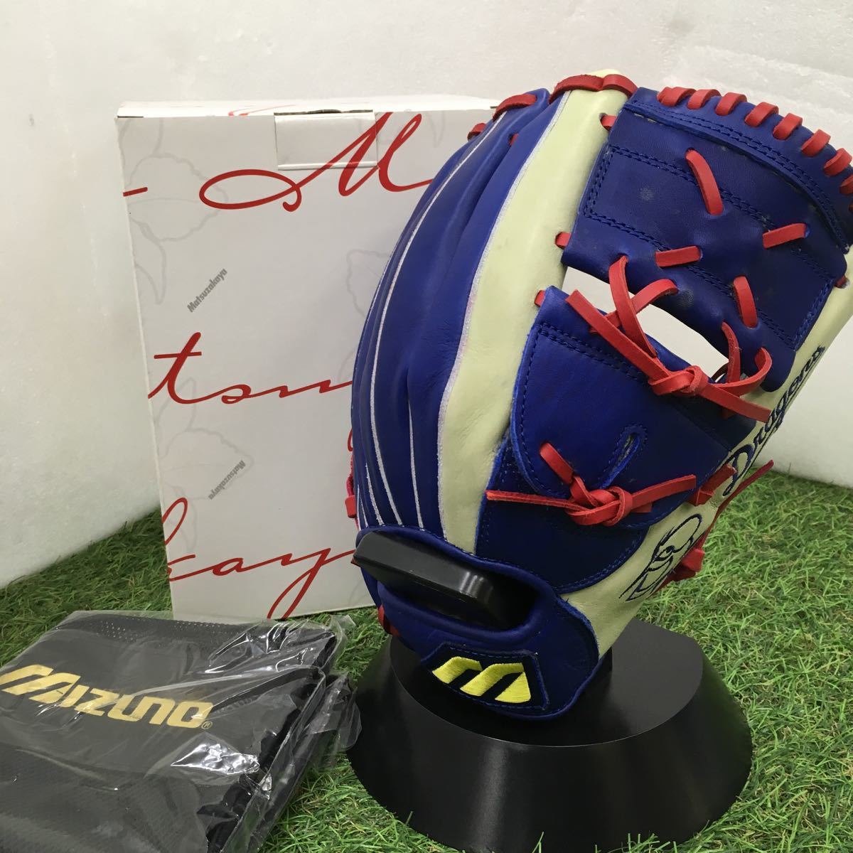 レア☆新品未使用☆Mizuno(ミズノ)中日ドラゴンズ サイン入り 記念