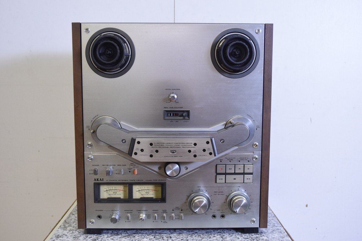 送料無料!!】AKAI/アカイ GX-635D オープンリールデッキ 極美品 AKAI 