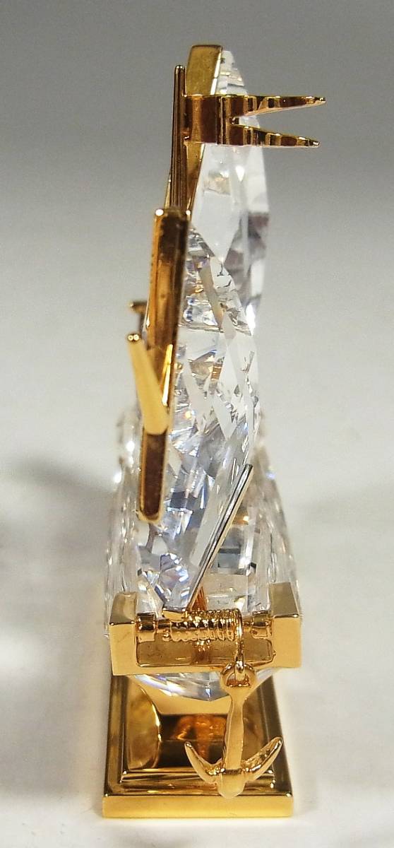 スワロフスキー 帆船 船 SWAROVSKI 置物 スワロフスキークリスタル