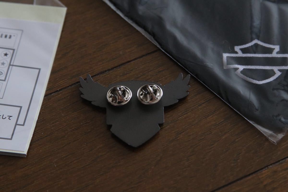 ハーレー ハーレーダビッドソン 非売品 グッズ バッチ バンダナ ネイルシール ステッカー セット_3