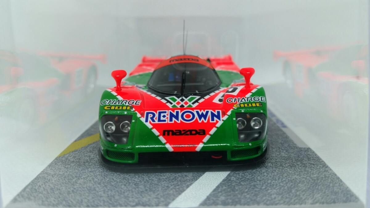 1/43 マツダ 787B #55 LM 1991 ロータリーヒストリー ミニカー MAZDA