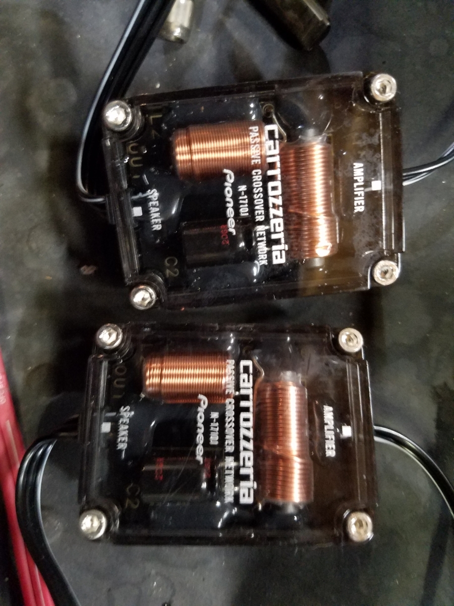 ☆カロッツェリア スピーカー TS-J1710A NETWORK N-1710J バッフル UD
