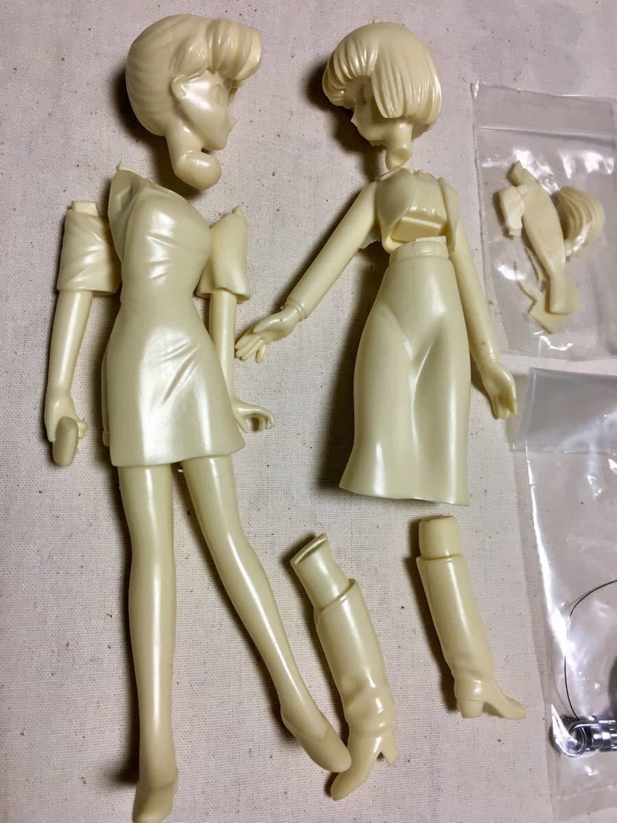 横浜買い出し紀行のアルファ & ココネ のガレージキット(未組立) 未組立 ガレージキット 「ヨコハマ買い出し紀行」 アルファ&ココネ な
