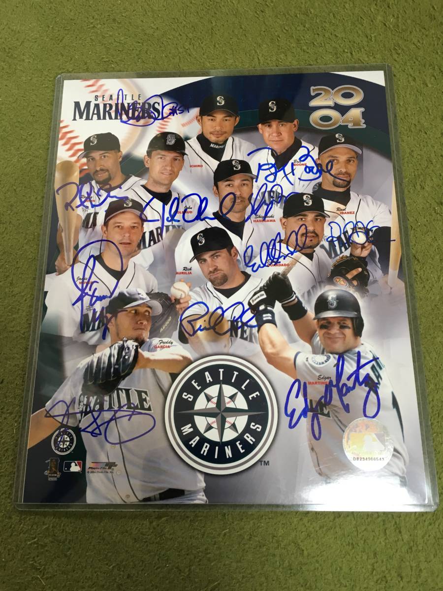2004年シアトルマリナーズ⁄イチロー選手年間262安打世界記録の年の