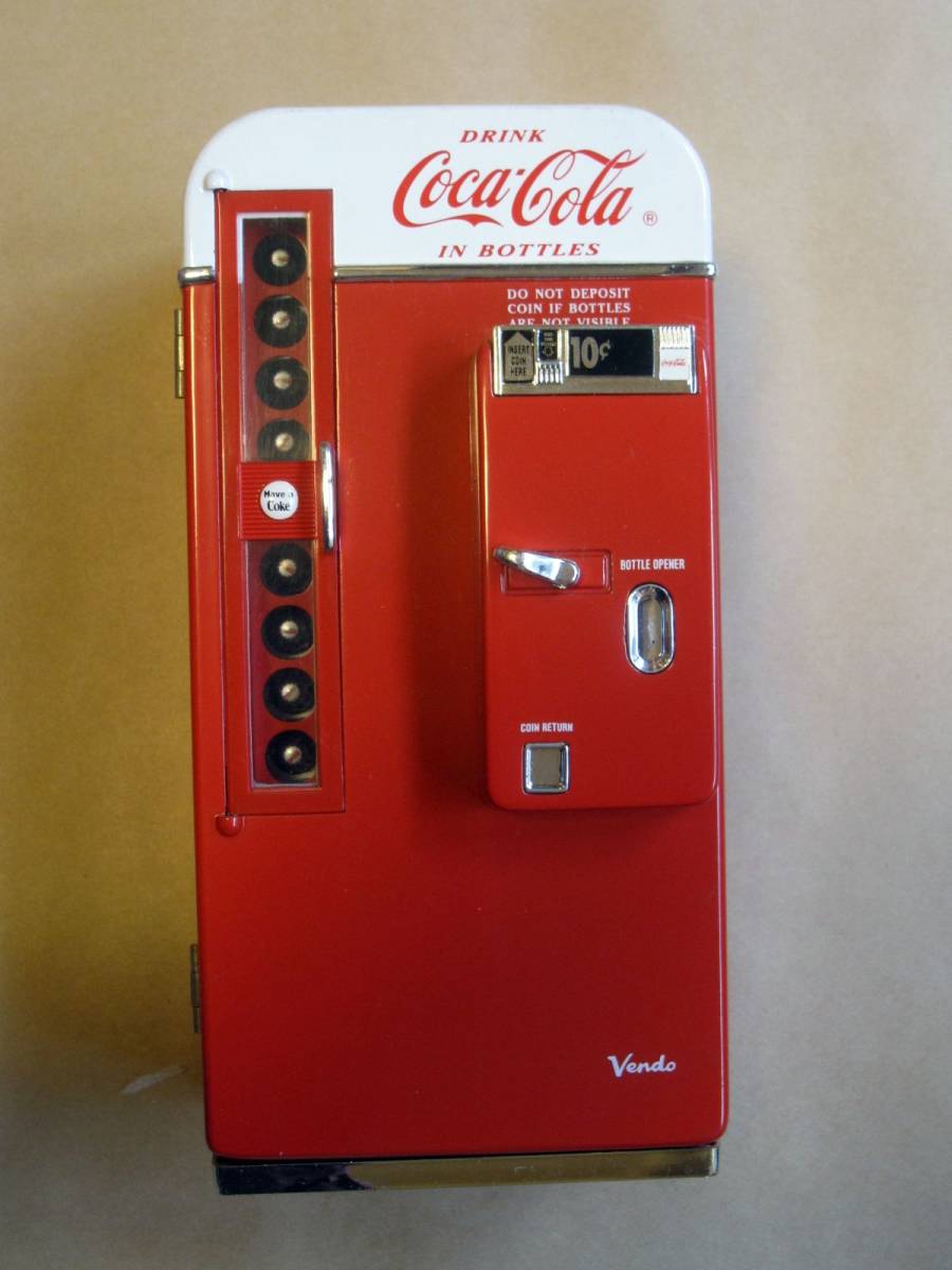 自販機型貯金箱 Coca-Cola（コカコーラ）ミュージカル・コインバンク