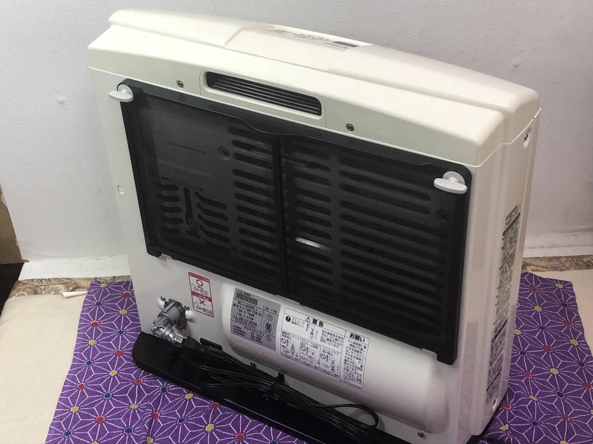 中古 美品 Rinnai リンナイ ガスファンヒーター RC－L4002E 都市ガス 12A・13A 東邦ガス型番 RHC4111 ～15畳 ガスファンヒーター Rinnai リンナイ RC-M5801E 都市ガス用ガスファンヒーター 送料無料