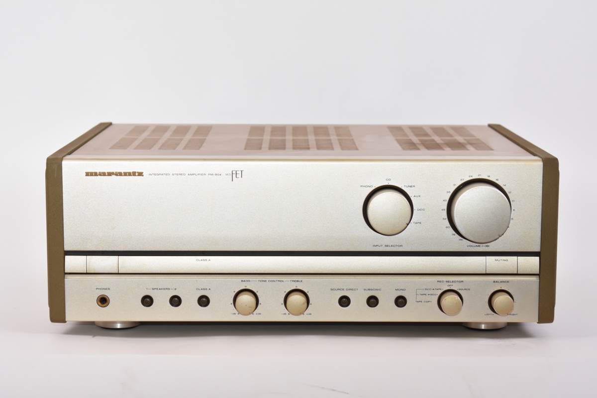 ☆MARANTZ/マランツ プリメインアンプ PM-80AF 動作確認済み 624-IH 