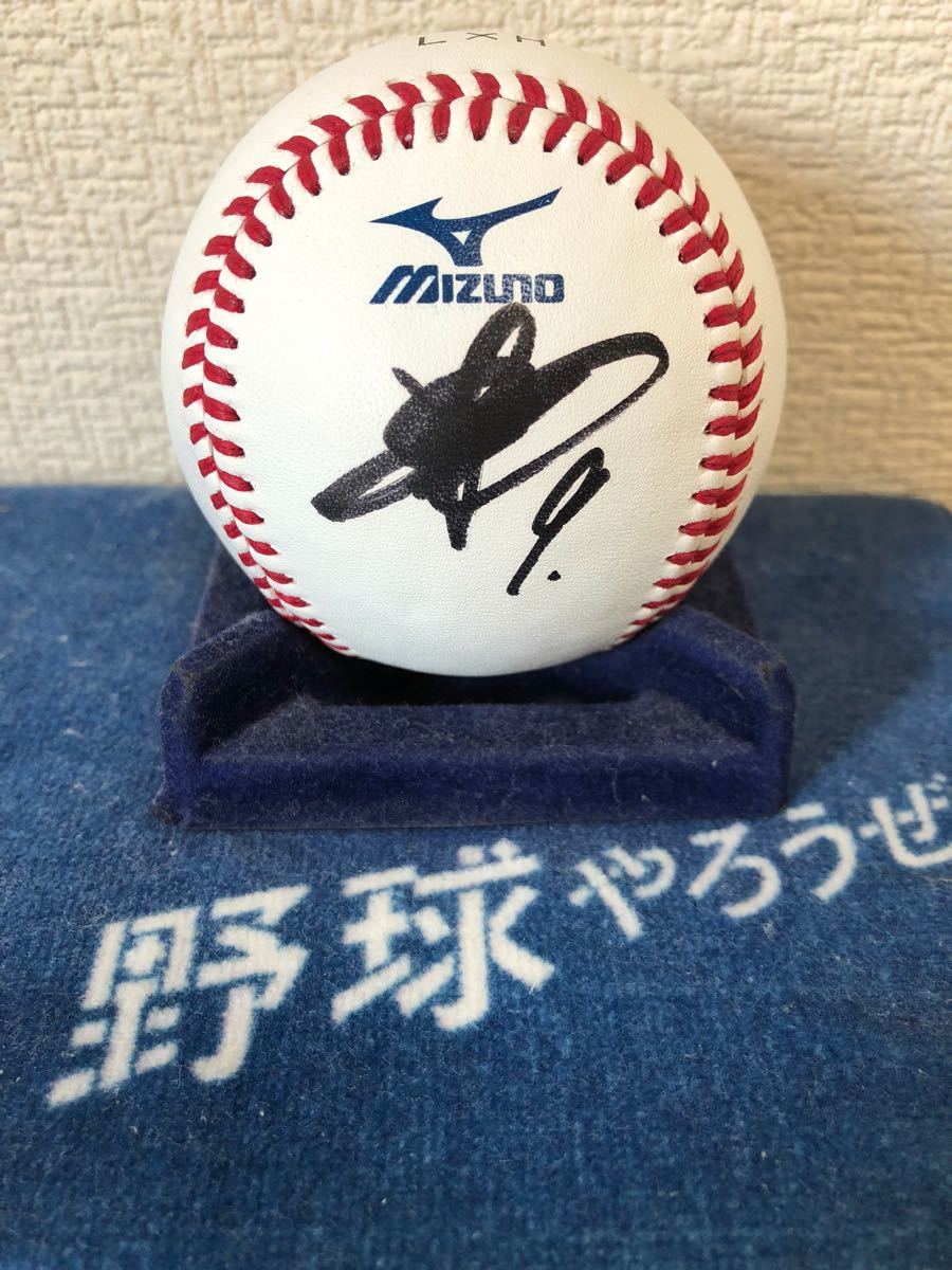 福岡ソフトバンクホークス 柳田悠岐選手♯9 直筆サインボール 2017 パ
