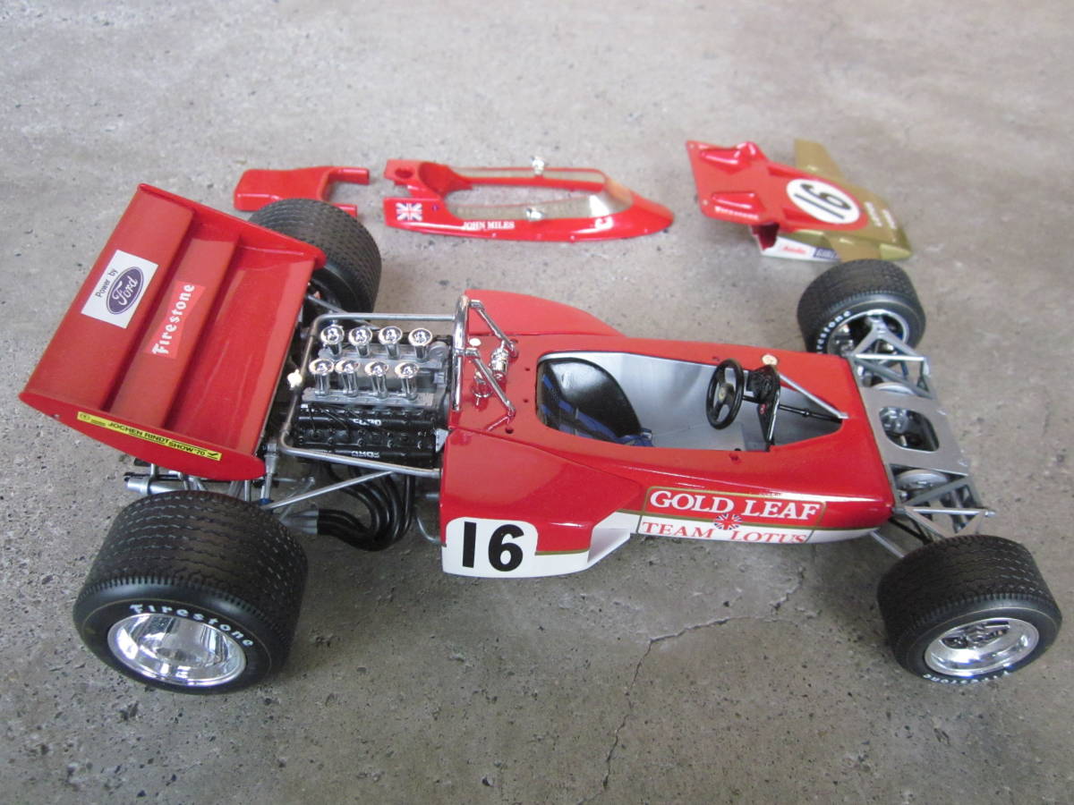 絶版 エブロ 1⁄20 ロータス72C・フォード Ebbro エブロ☆1/20 ロータス