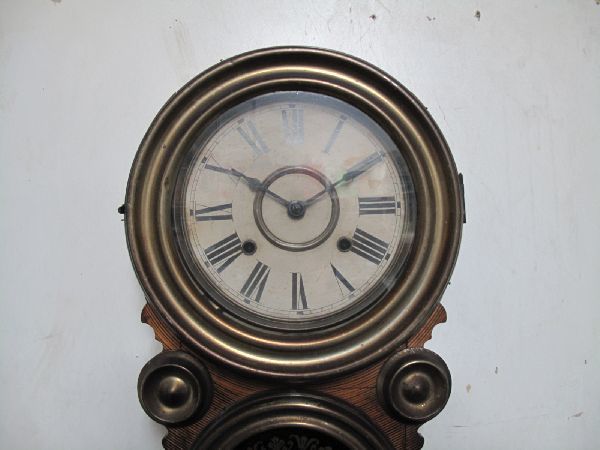 精工舎 四つ丸 ダルマ時計（966） 明治～大正期 ボンボン時計 掛け時計