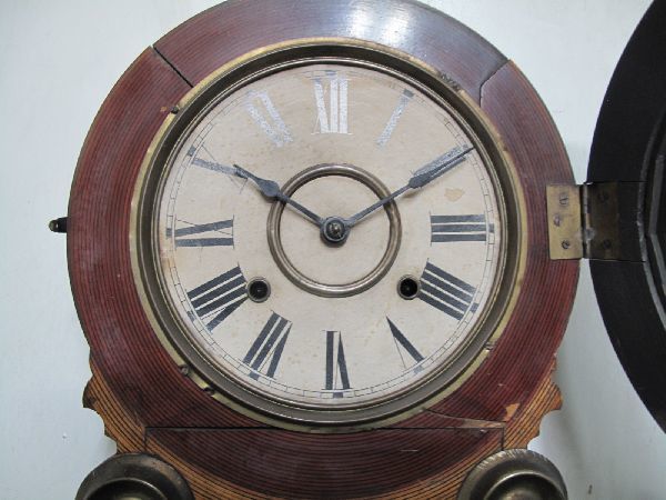 精工舎 四つ丸 ダルマ時計（966） 明治～大正期 ボンボン時計 掛け時計